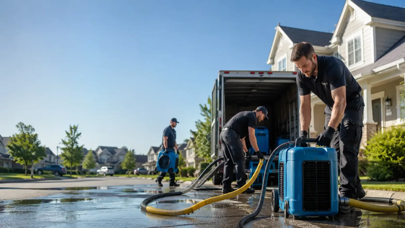 Water Damage Mitigation in Sage, AR